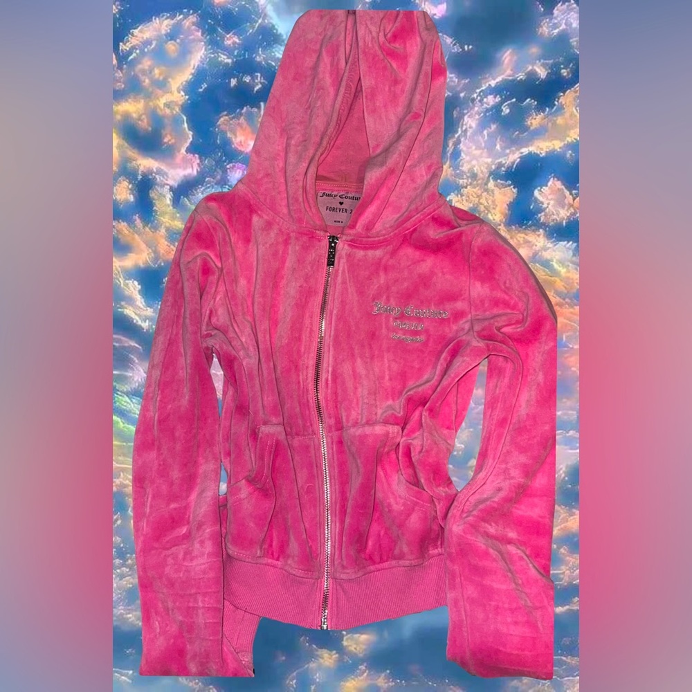 Juicy Couture x Forever 21 Velour Pink Jacket